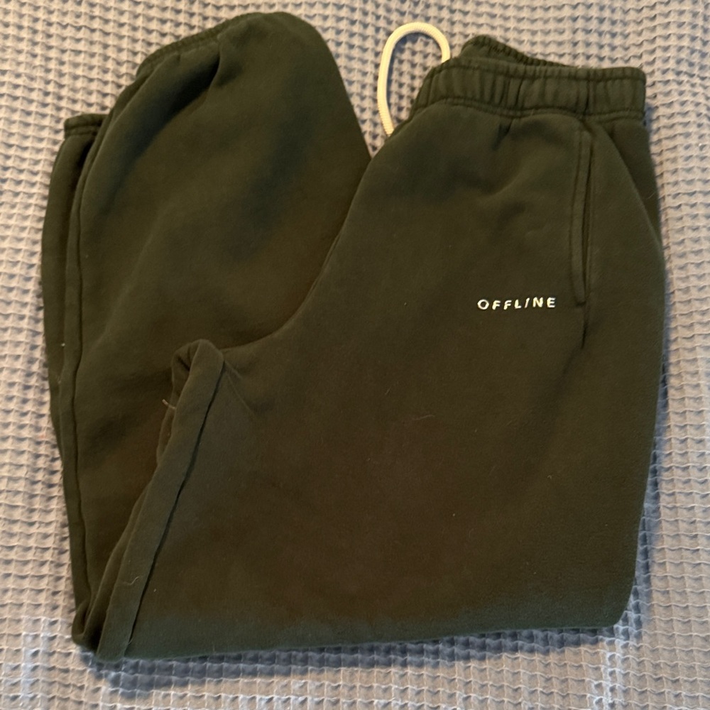 Aerie Green Joggers